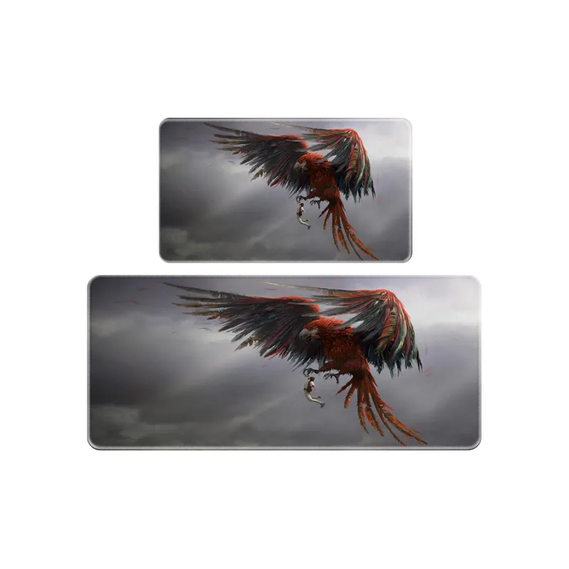 GULAN Multiple Images Available Extra Large Esports Slim Fit G17 Precision Lock Edge Natural Rubber Sole Mouse Pads-2