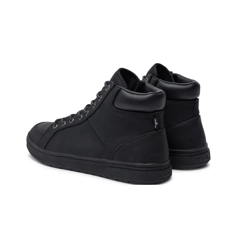 Levi’s Piper Slip-Resistant High-Top Skateboard Shoes Men's Black-2