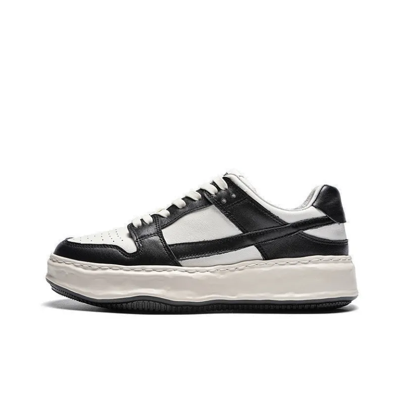 NAUTICA Slip-Resistant Cushioning Wear-Resistant Height Increasing Low-Top Skateboard Shoes Women's White Gray-3