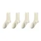 Fall Winter Pure Wool Socks Combination ① (Beige+Black)