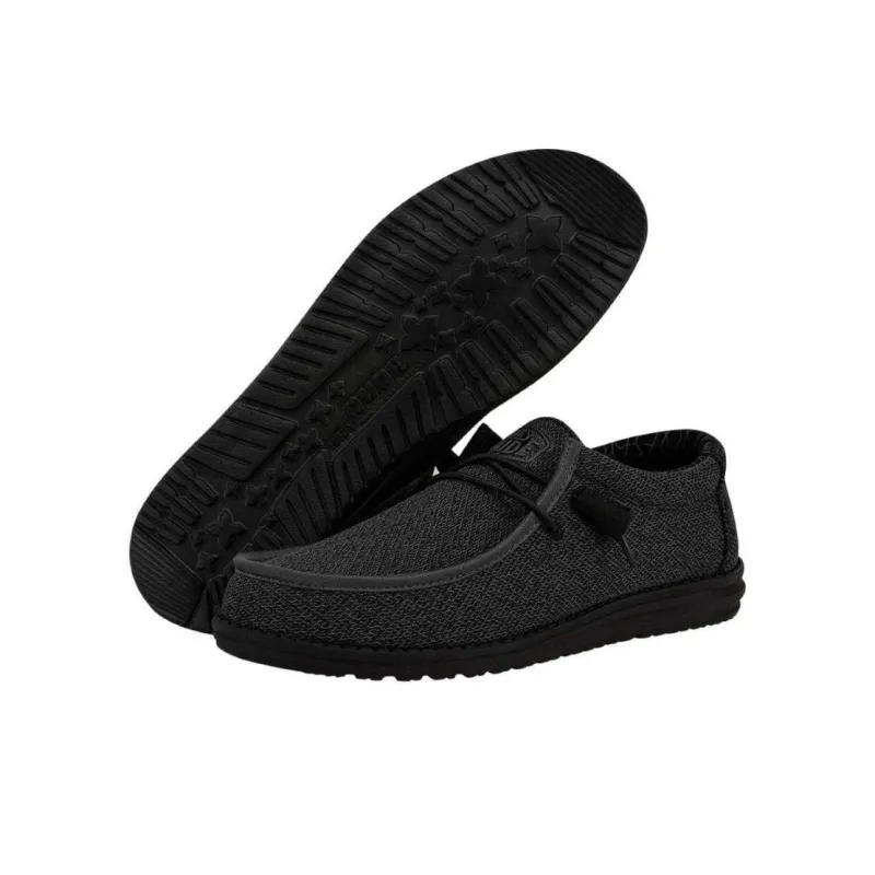 Heydude Casual Shoes Men's Black-4