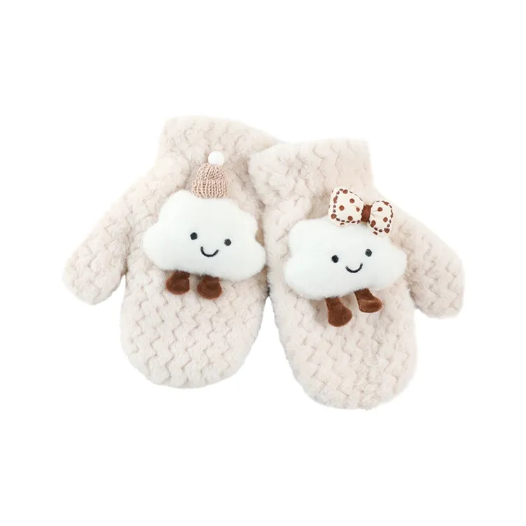 YUZHAOLIN Polyester Knit Gloves Unisex-3