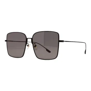 LAPIZ SENSIBLE. Stainless Steel Β Titanium Square Sunglasses Unisex Gunmetal