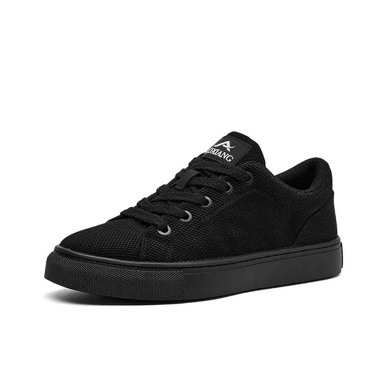 Oak Elephant Coverage Low Top Skateboard Shoes Men's Black-1