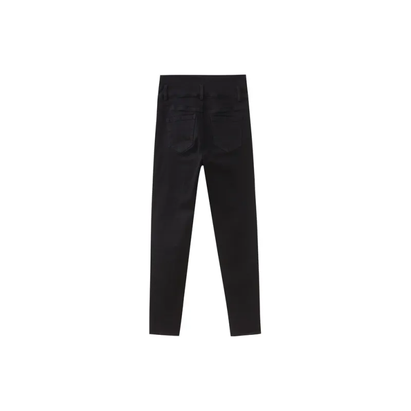 SHUIYUNJIAN Casual Pants Women's Black-1