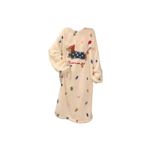 METE WHALE MT Nightgown Women's Apricot