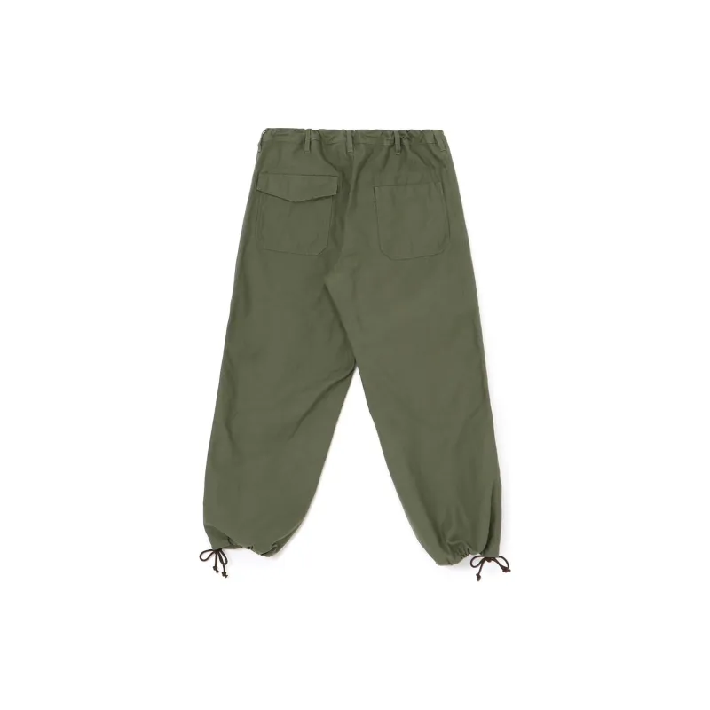 Yohji Yamamoto Casual Pants Unisex Khaki-1