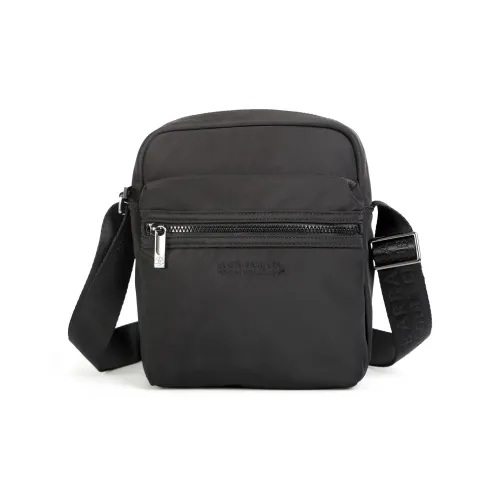 SANTA BARBARA POLO & RACQUET CLUB Fabric Shoulder Bag Regular Men's Black