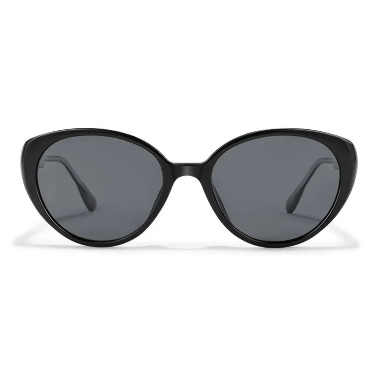 Sagawa TR/Memory Plastic Plate Frame Cat Eye Sunglasses Unisex-3