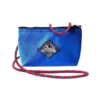 GAGA EQUIPMENT Nylon Fabric Shoulder Bag Crossbody Bag Mini Unisex Blue