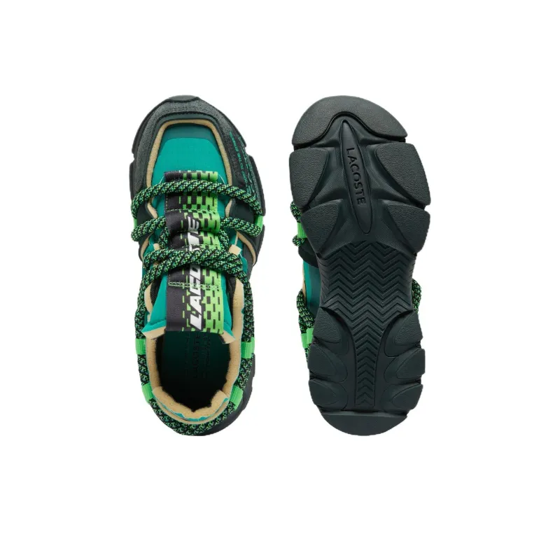 LACOSTE L003 Active Runway Low Top Casual Shoes Women's Green-4