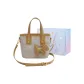 Khaki with Charm+Exquisite Shopping Bag DX8006