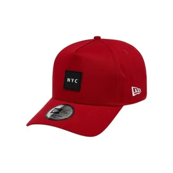 New Era Rubber Baseball Caps Unisex Red