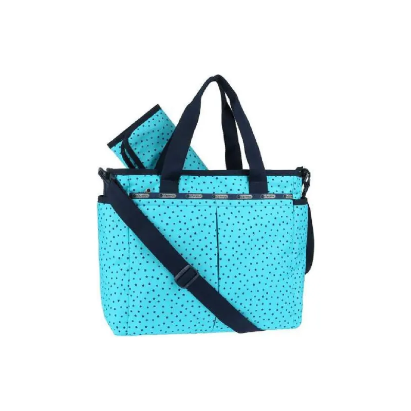 LeSportsac Polyester Shoulder Bag Crossbody Bag Handbag Unisex Blue-0