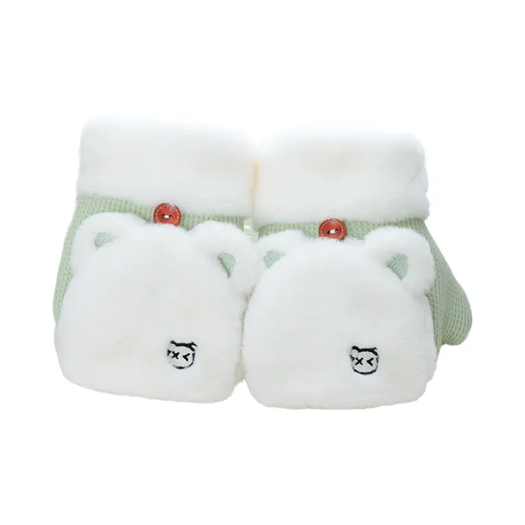 YUZHAOLIN Polyester Knit Gloves Unisex-3