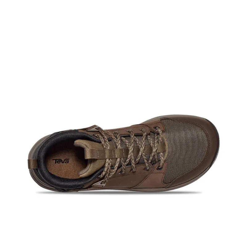 Teva Abrasion Resistant Slip Resistant Short Outdoor Boots Men's Brown-3