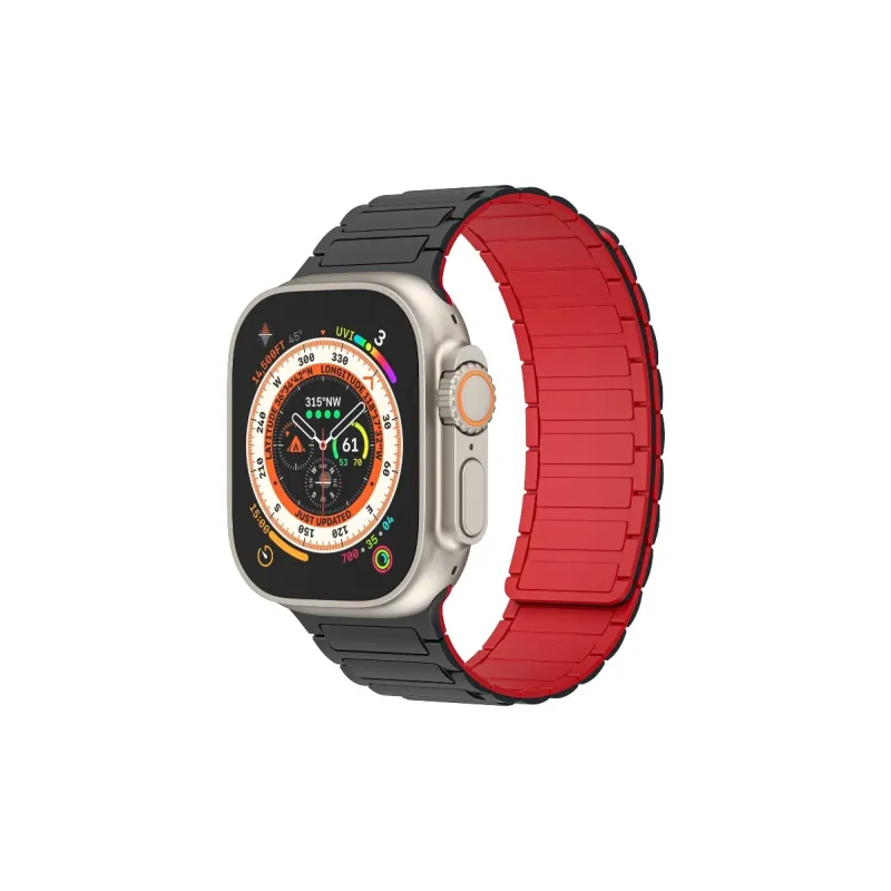 CHRROTA Watch Band Apple Compatibility Silicone Material-6
