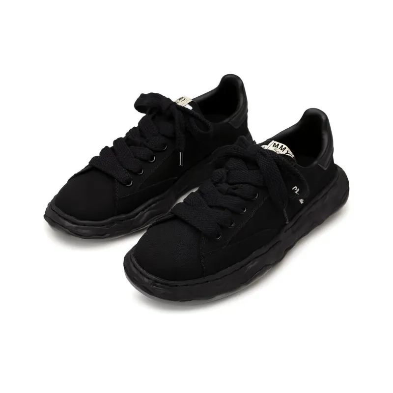 Maison MIHARA YASUHIRO Charles Lace up Canvas Sneakers-5