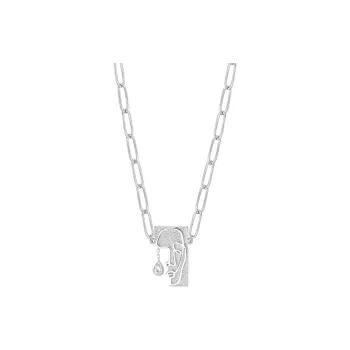 ACC SPACE Zircon Necklaces Unisex