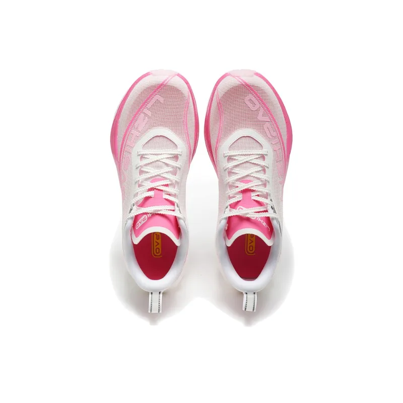 LIZHIPAO Running Shoes Unisex Low Top White, Pink-3