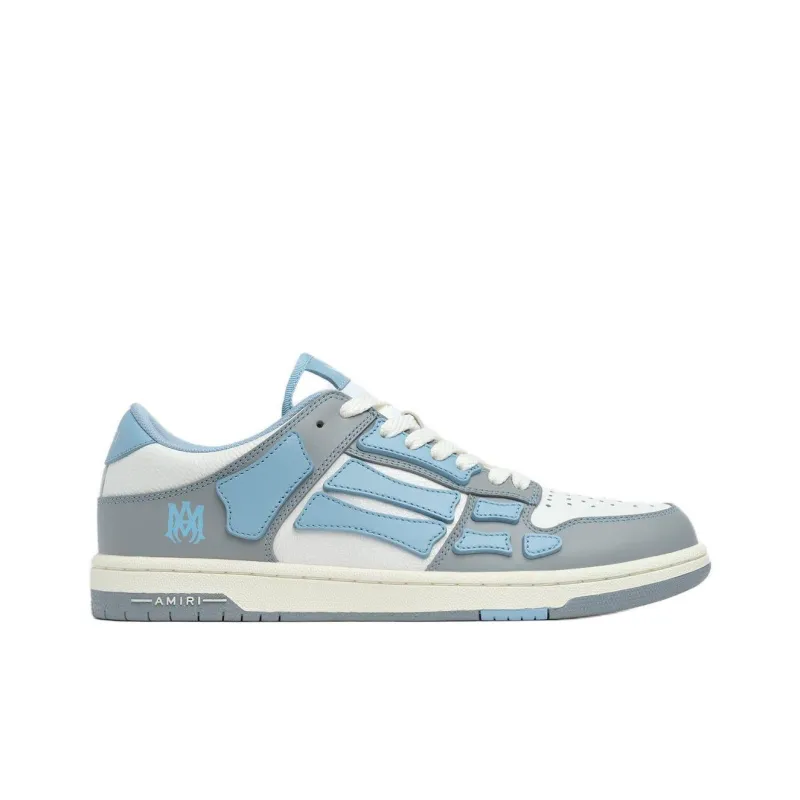 AMIRI Skel Top Low Varsity Ocean Sky-1