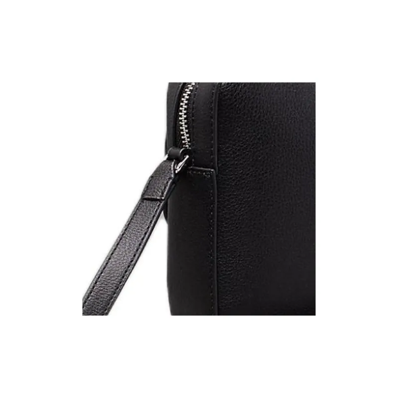 CALVIN KLEIN Polyurethane Shoulder Bag Crossbody Bag Women's Black-3