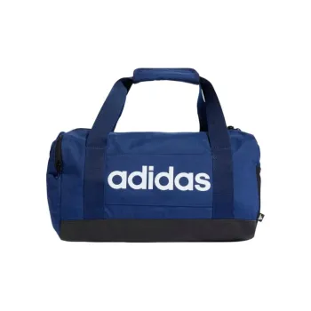 Adidas Polyester Handbag Travel Bag 12.5L Unisex Dark Blue & White