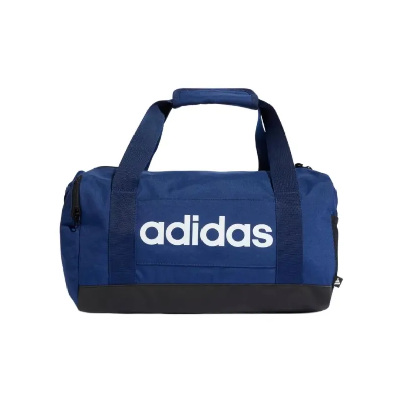 Adidas Polyester Handbag Travel Bag 12.5L Unisex Dark Blue & White-0