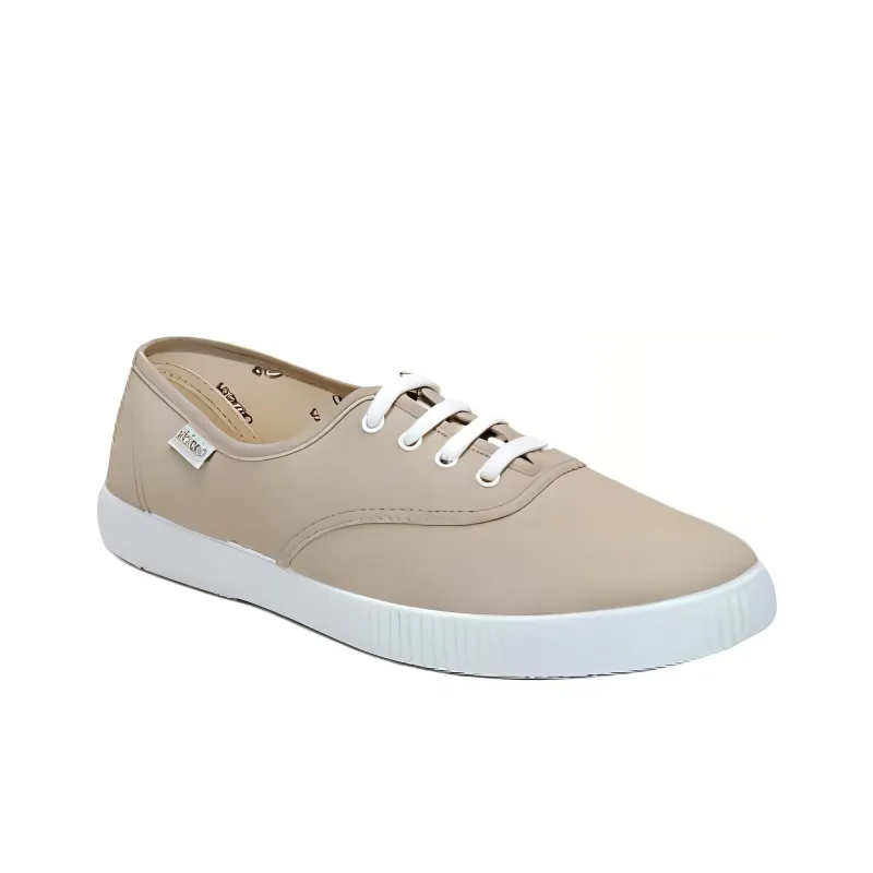 Victoria Beckham Low Top Skateboard Shoes Women's Beige-1