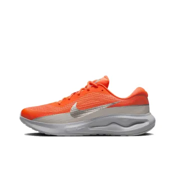 Nike Journey Run Premium Hyper Crimson Wolf Grey Safety Orange Metallic Silver