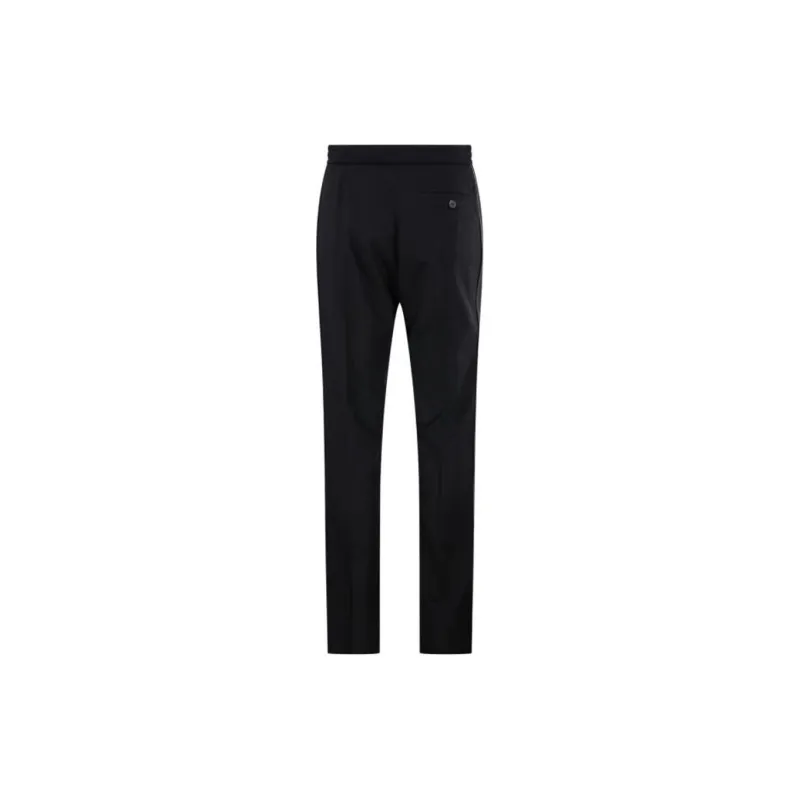 LOEWE Piped trim Wool Track Pants-1