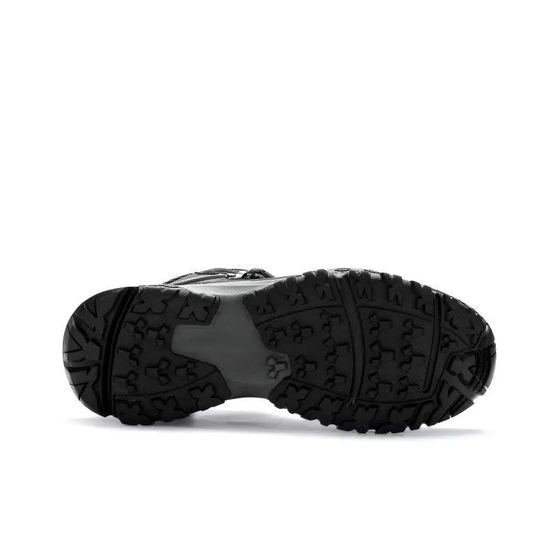 JEEP SPIRIT Slip Resistant, Abrasion Resistant, Waterproof High Top Outdoor Shoes Men's Black Gray-7