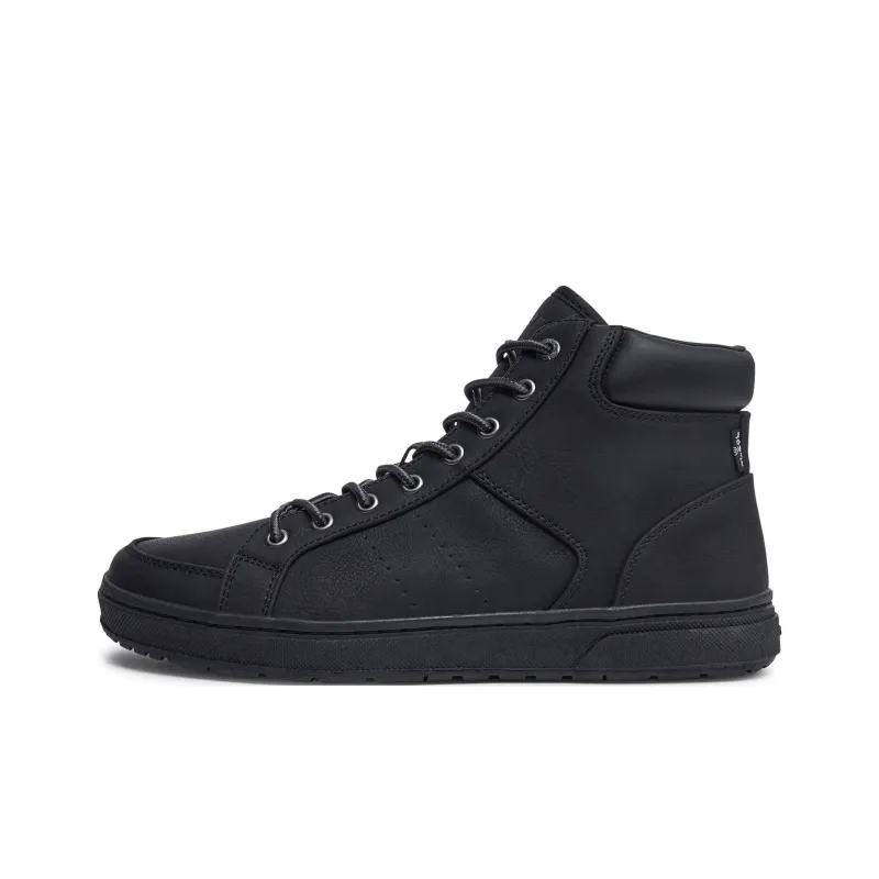 Levi’s Piper Slip-Resistant High-Top Skateboard Shoes Men's Black-0
