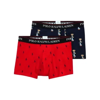 Polo Ralph Lauren Logo Waistband Two Pack Boxers
