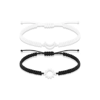 PRETTY DIARY Fabric Bracelets Unisex