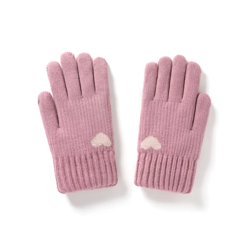 FREE RABBITⅡ Plush Yarn Gloves Unisex-4