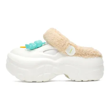 Darcy Sen Cotton Slippers White/Black/Beige Yellow
