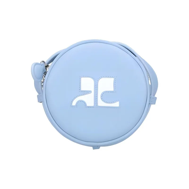 COURREGES Reedition Circle Logo Detailed Crossbody Bag-0