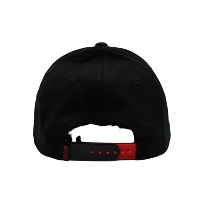PAYNTR Elastane Cotton Baseball Caps Unisex Black-2
