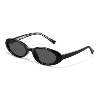 Morakot Plate Frame TR/Memory Plastic Cat Eye Sunglasses Unisex