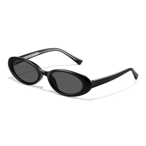 Morakot Plate Frame TR/Memory Plastic Cat Eye Sunglasses Unisex