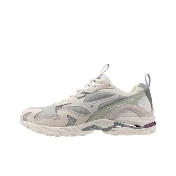 Mizuno Wave Rider 10 Anti Slip Wear Resistant Low Top Casual Running Shoes Men's Greige