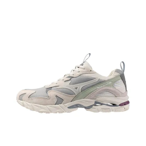 Mizuno Wave Rider 10 Anti Slip Wear Resistant Low Top Casual Running Shoes Men's Greige