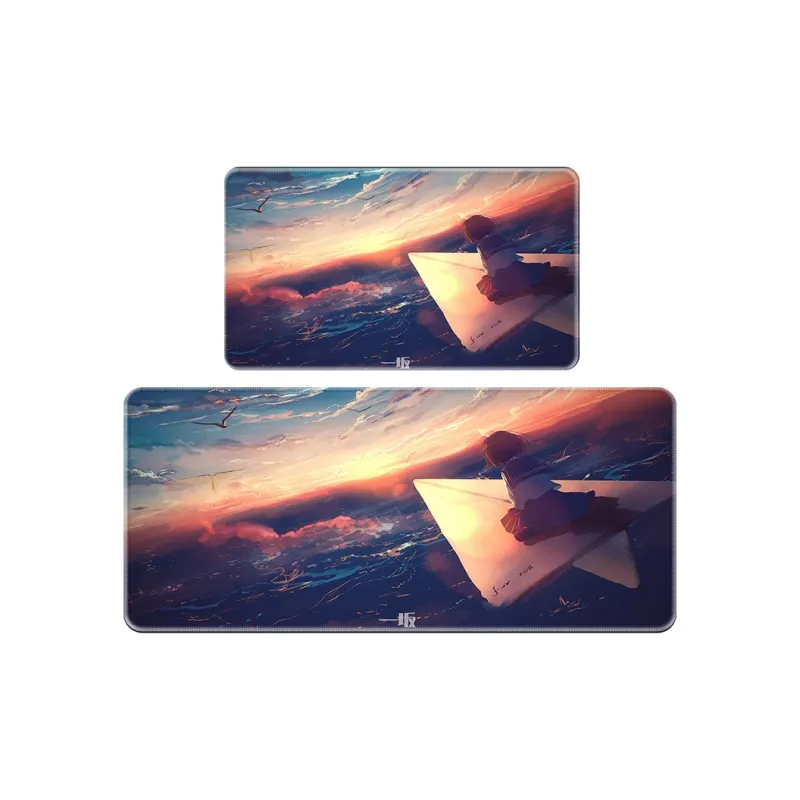 GULAN Multiple Images Available Extra Large Esports Slim Fit G19 Precision Lock Edge Natural Rubber Sole Mouse Pads-14
