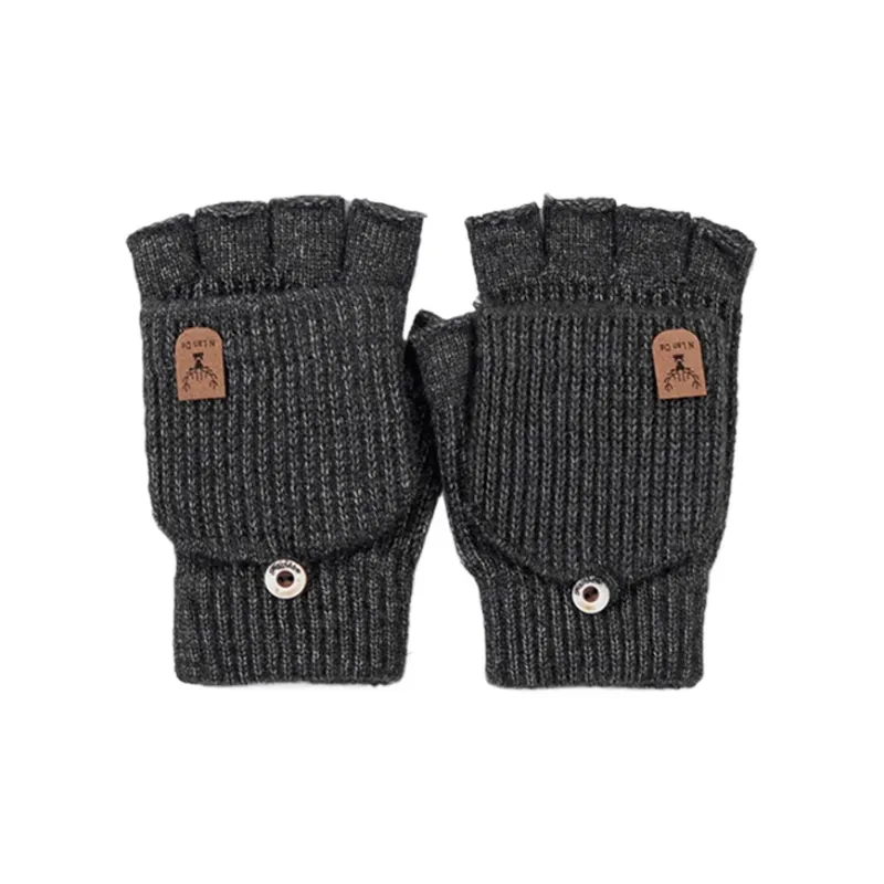 Yalu Polyester Knit Gloves Unisex-2