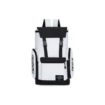 Yalu Oxford Backpack Regular Men's White/Black/Gray