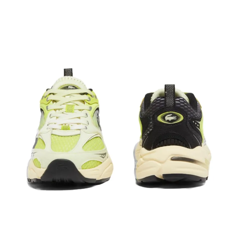 LACOSTE Storm 96 2K Low Top Casual Shoes Women's Green Yellow Black-3