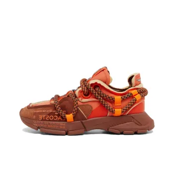 LACOSTE L003 Active Runway Low Top Casual Shoes Women's Orange Brown