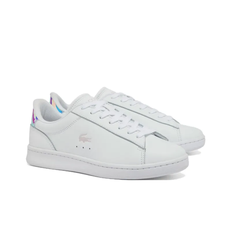 LACOSTE Carnaby Set Low Top Skateboard Shoes Women's White-1