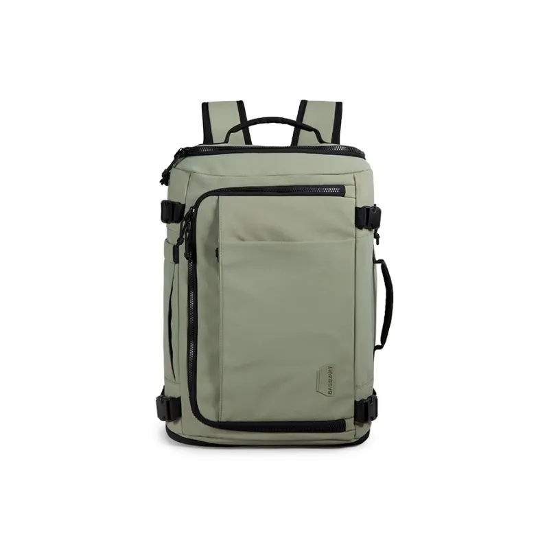 BAGSMART Nylon Backpack Handheld Laptop Bag Medium Size Unisex Multicolor-6